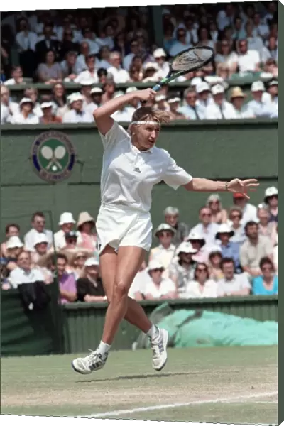 Wimbledon. Steffi Graf. July 1991 91-4353-041