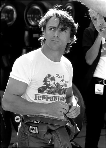 Rene Arnoux ferrari racing driver September 1983