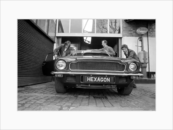 Hexagon Motors of Highgate. Aston Martin. December 1974 74-7666-002