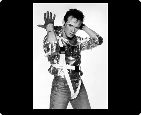 Adam Ant pictured in his new costume. September 1984 P003910