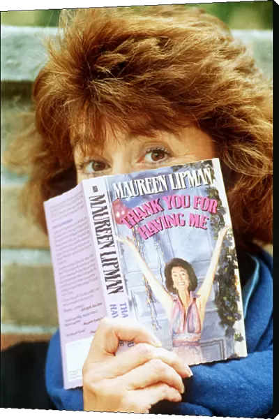 Maureen Lipman Actress Comedian with her new book Thank you for having me