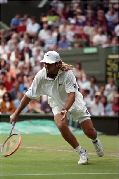 All England Lawn Tennis Championships at Wimbledon Mens Singles First Round match