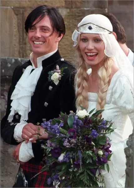 Kirsty Hume with Donovan Leitch September 1997