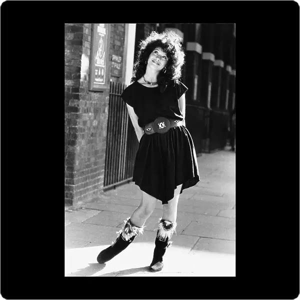 Catherine Zeta Jones Dancer from West-End Musical 42nd Street, August 1987