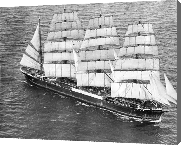 The sailing ship Pamir