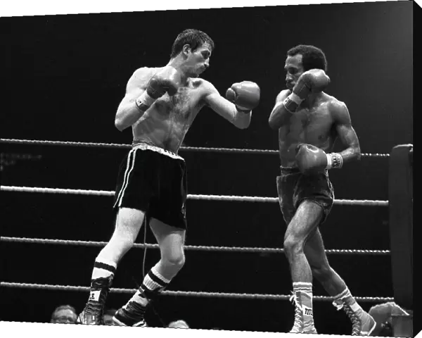 1983 Boxing at Wembley. Charlie Magri vs. Eleoncio Mercedes. 15  /  03  /  1983