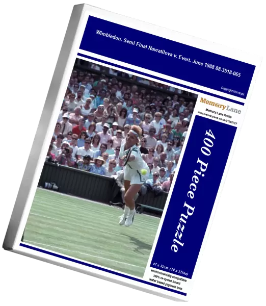 Wimbledon. Semi Final Navratilova v. Evert. June 1988 88-3518-065