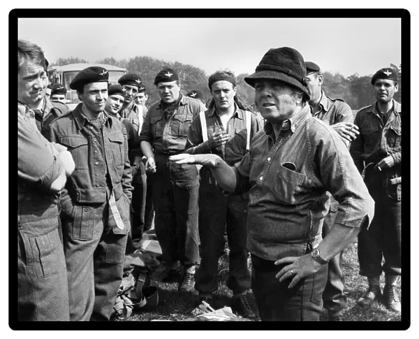 To make the film of the Arnhem Airborne attack in 1944, the film of Cornelius Ryan