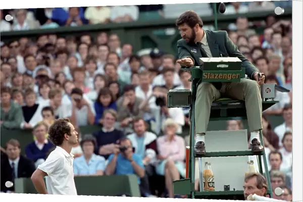 Wimbledon. John McEnroe. June 1988 88-3372-121