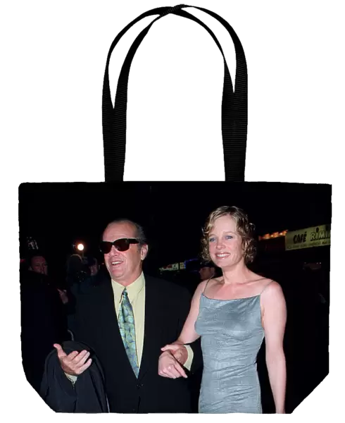 Jack Nicholson and girlfriend Rebecca Broussard 1998 back together at