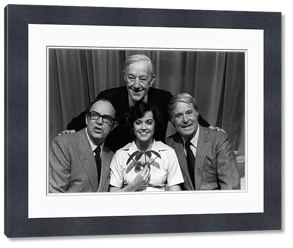 Sir Alec Guinness with Eric Morecambe, Ernie Wise and Gemma Craven appearing in