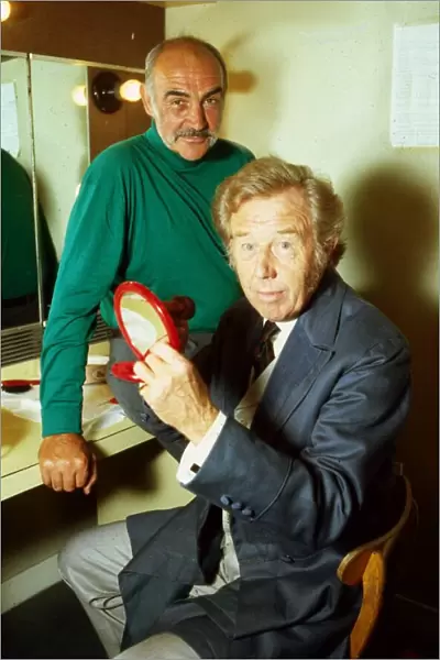 Sean Connery with Michael Medwin September 1988