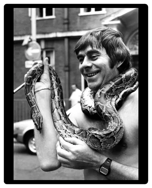 Snake man Charms Court. Busker Denis Carthy was let off a fine on Monday August 23 after