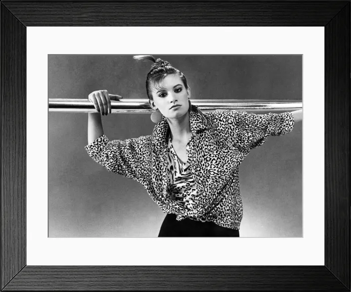 Framed Print : Leopard and Cheetah Print Blouses in Black and White Framed Print : Leopard and Cheetah Print Blouses in Black and White