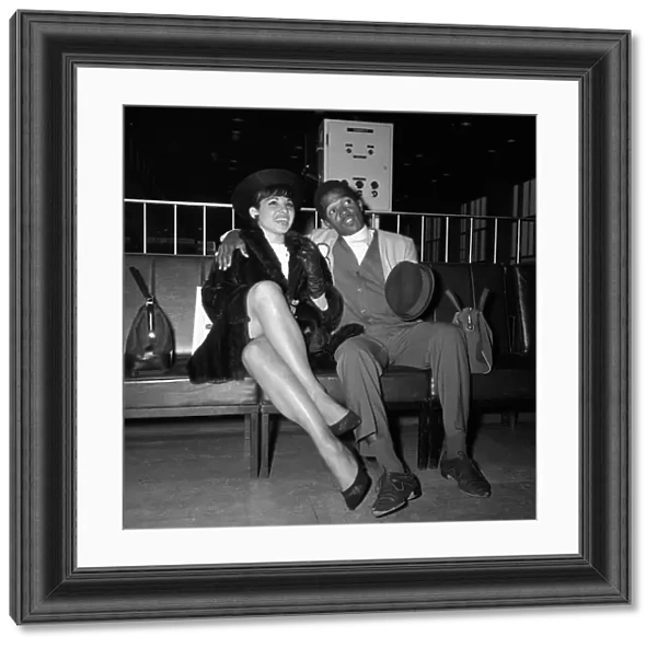 Jamaican musician Prince Buster with his friend Bridgetta Bond