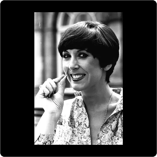 Anita Harris singer in Newcastle where she is to appear in the Variety Extravaganza at