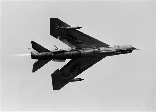 SBAC Farnborough Air Show September 1968 An English Electric Lightning F53 built