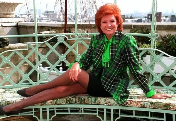 Cilla Black after signing new Blind Date contract