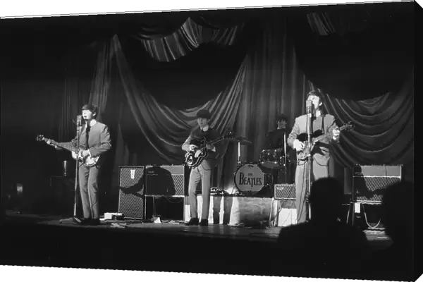 The Beatles in concert at the ABC Theatre and Cinema Northampton 6th November 1963