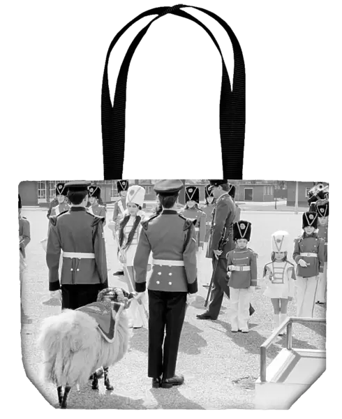 Children: Passing Out Parade: General views during the march past. April 1977 77-02110