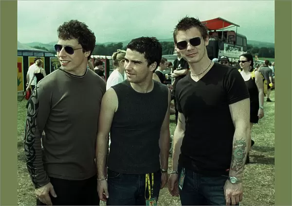 Stereophonics at T in the Park looking to the right July 1999