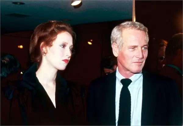 Paul Newman and his daughter Susan - September 1982