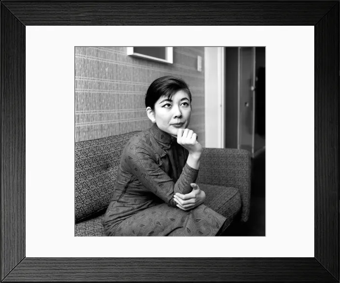 Framed Print : Tsai-Chin 1958 Vintage Print Framed Print : Tsai-Chin 1958 Vintage Print