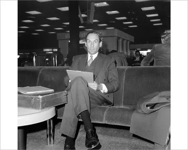 Heathrow Airport: Mr. Jeremy Thorpe M. P. leader of the Liberal Party. September 1974