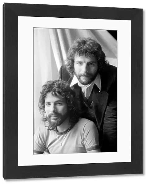'The Brothers': Cat Stevens left and his brother Dave. April 1974