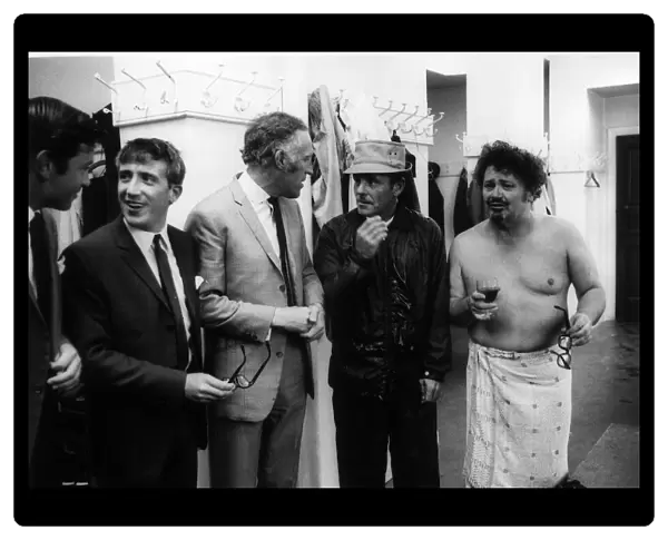 Harry Secombe right with Dickie Henderson September 1980