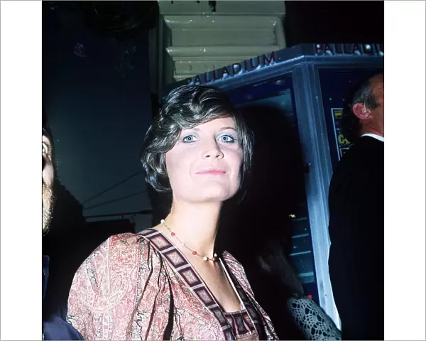 Sandie Shaw, singer May 1972