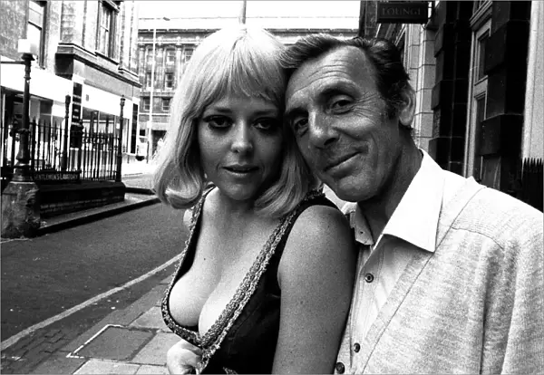 Eric Sykes with Alexandre Dane in Big Bad House at the Theatre Royal July 1971