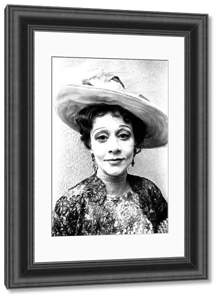 Actress Joan Plowright in costume for the play 'The Rules Of The Game'