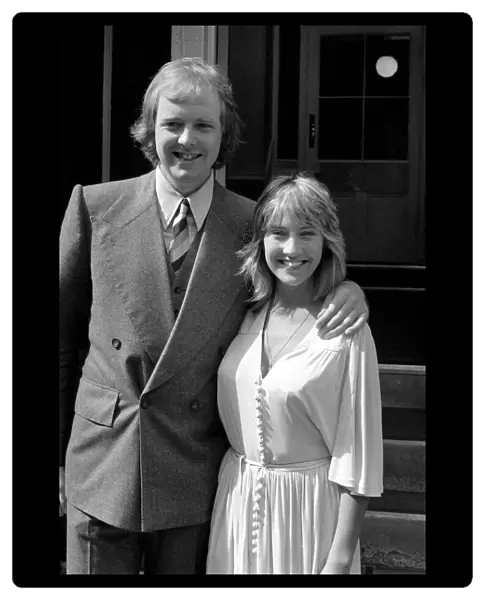 Wedding: Composer Tim Rice to Jane McIntosh. August 1974 S74-4959-005