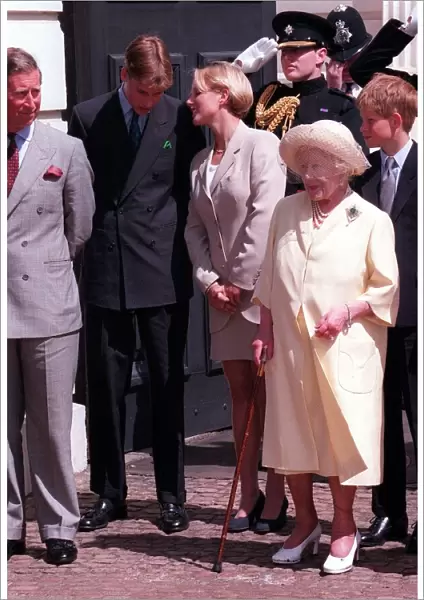 Queen Mother 98th Birthday Celebrations August 1998 Prince William