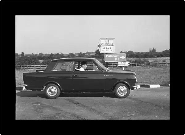 Vauxhall Viva seen here on a road test 22nd September 1963 Local Caption Watscan
