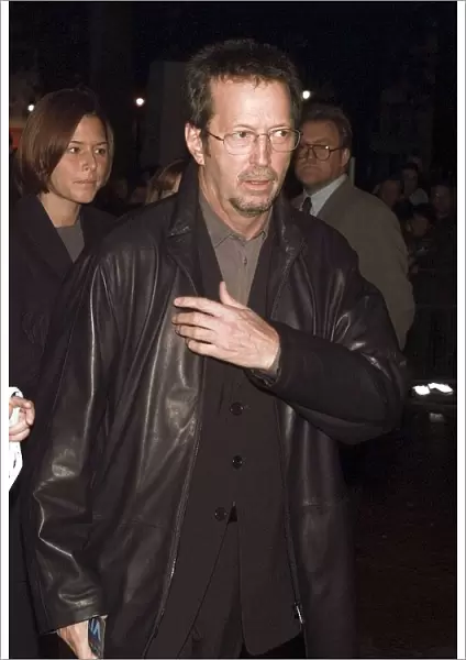 Eric Clapton September 1999 arriving at Equinox Leicester Square for