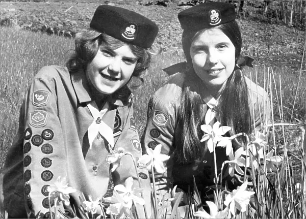 The 1st Rowlands Gill Girl Guide Company had something to celebrate when two of their
