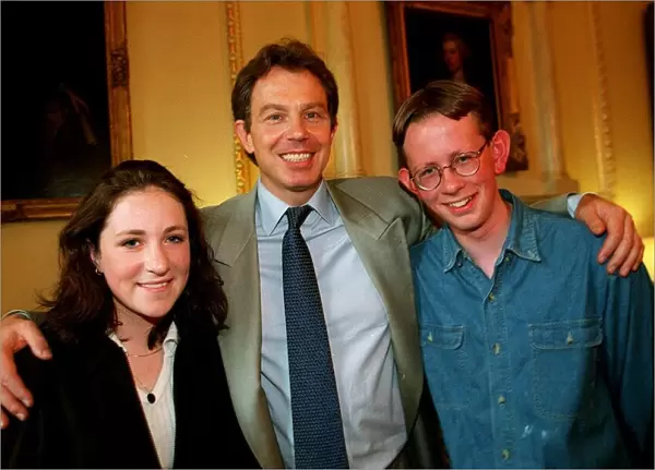 Tony Blair with Michelle McCoy & Jason Hopps 27th June 1997