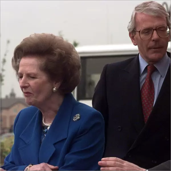 John Major MP Conservative Prime Minister and former Prime Minister Baroness Margaret