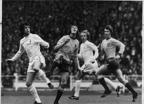 1973 League Cup Final at Wembley Stadium. Tottenham Hotspur 1 v Norwich City 0