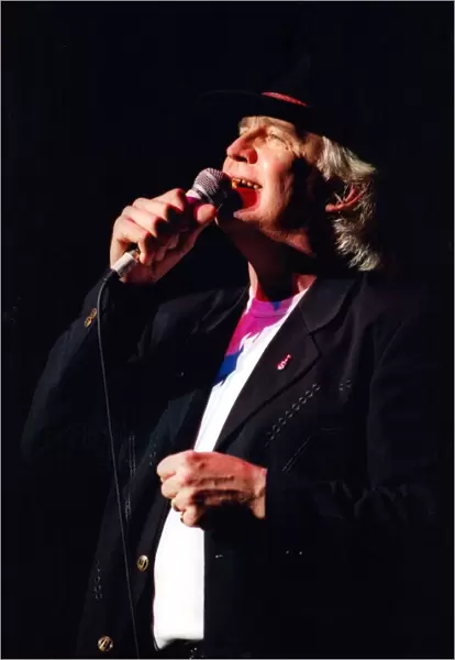 Singer Wayne Fontana at the Sunderland Empire 18 May 1997