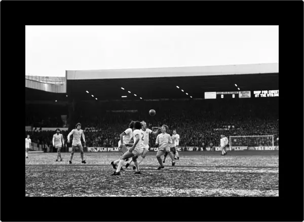 Leeds United 0 v. Tottenham Hotspur 0. Decemebr 1981 MF04-04-026