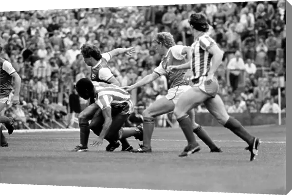 Division 1 football. Arsenal 1 v. Sheffield Wednesday 1. September 1985 LF15-15-053