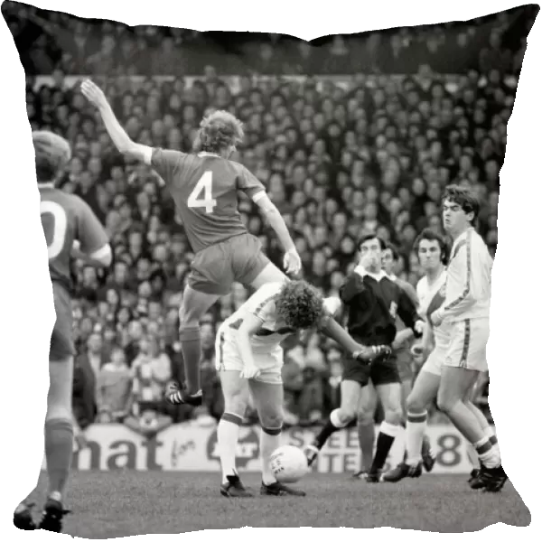 English Division 1 Football. Crystal Palace 0 v. Liverpool 0. April 1980 LF03-06-044
