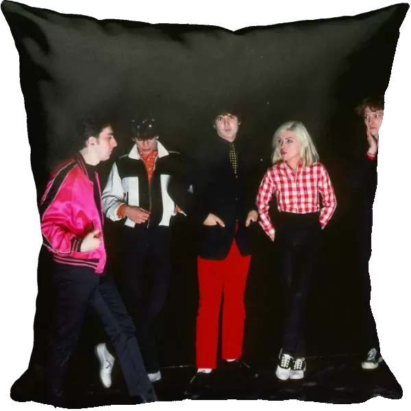 Debbie Harry April 1977 With pop group Blondie