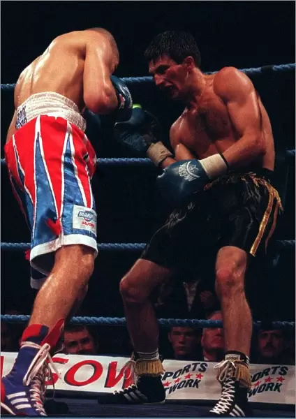 Wilson Docherty is downed in the fourth November 1997