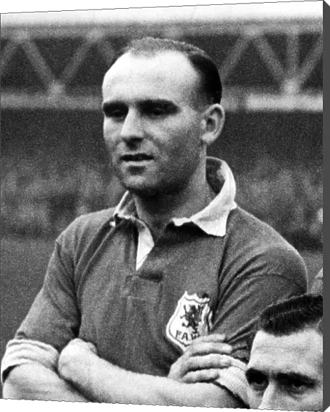 Portrait of Liverpool footballer Ray Lambert. 25th October 1946