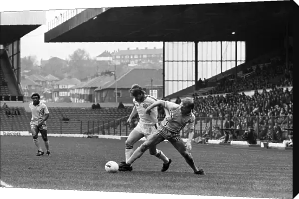 Leeds United 3 v. Coventry 0. Division 1 Football. April 1981 MF02-11-002
