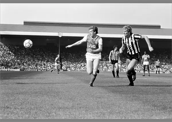 Division 1 football. Arsenal 0 v. Newcastle 0. September 1985 LF15-22-008